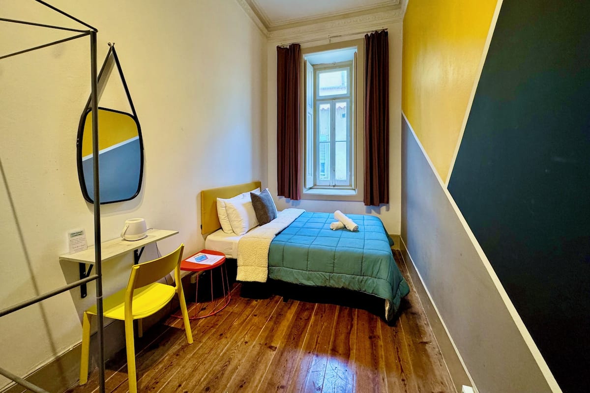 Economy Double Room, 1 Double Bed, Shared Bathroom, Courtyard View | View from room