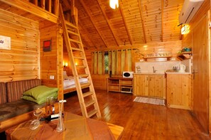 Cabin Gallery, không hút thuốc, quang cảnh núi | Khu phòng khách | TV màn hình phẳng 32-inch có truyền hình cáp, TV 