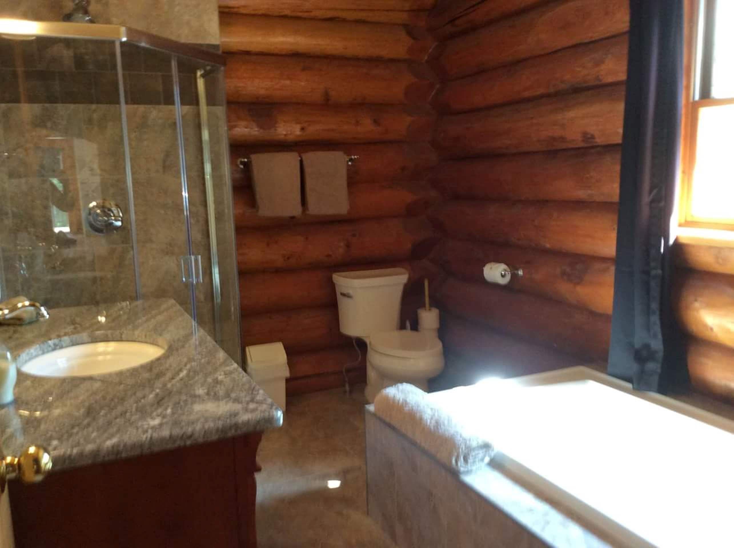 Main Floor Bathroom (separate tub and shower)