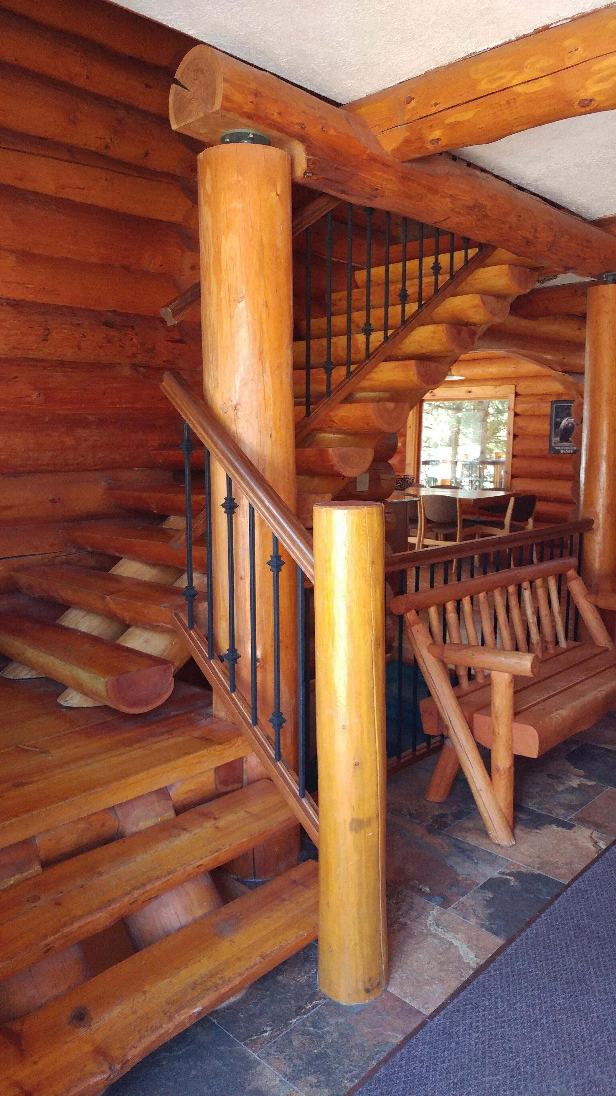 Log Staircase