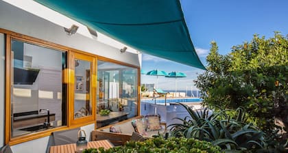 New Deluxe Villa Via Lactea/Infinity, panoramic sea views, private heated pool.