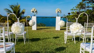 Área para banquetes al aire libre