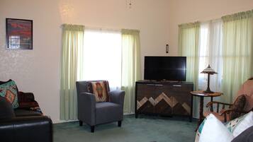 Smart TV, DVD player, toys, books