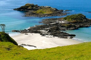 Sun-loungers, beach towels
