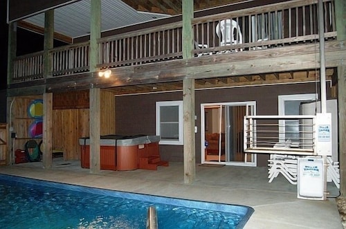 Nags Head beautiful villa/home w/private pool hot tub FP ocean view pet-friendly