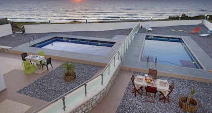 Charming Waterfront Villa in South Rhodes , near Monolithos and Prasonissi