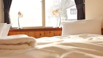 Free WiFi, bed sheets