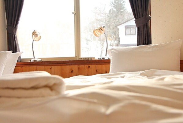 Wifi gratis y ropa de cama