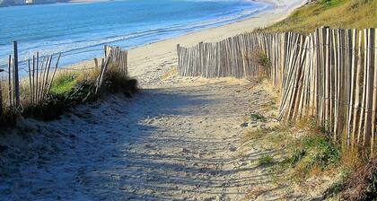 GRANDE VILLA VUE MER Ă 50m de la plage.
10 PERS -sauna-Loctudy