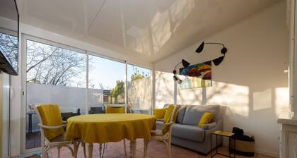 LOMA-ZENI kookospähkinässä SUUR MUKAVUUS AIGUES MORTES 5 km: n päässä merestä