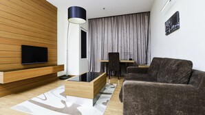 Classic Apartment, 2 Double Beds, Non Smoking, City View | Living room - OYO Home 524 Elegant  2 BR Dua Sentral (Kuala Lumpur)