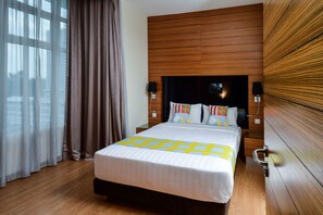 Classic Apartment, 2 Double Beds, Non Smoking, City View | 2 bedrooms, bed sheets, wheelchair access - OYO Home 524 Elegant  2 BR Dua Sentral (Kuala Lumpur)