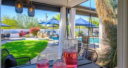 Santa Fe Modern in the Center of Scottsdale w/ private heated pool