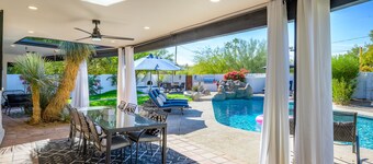 Santa Fe Modern i sentrum av Scottsdale m / privat oppvarmet basseng