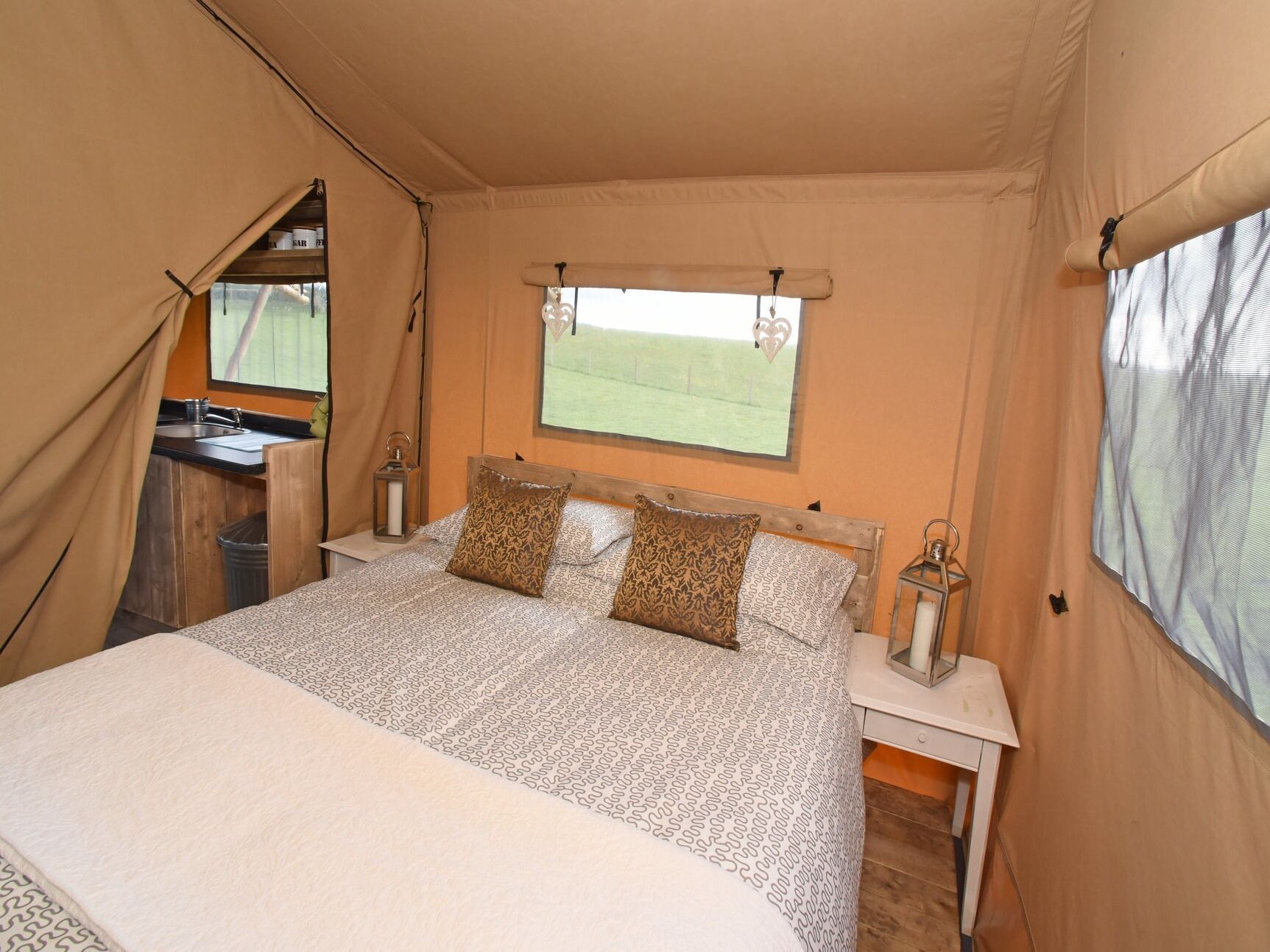 Luxury Tent, Ensuite | 2 bedrooms