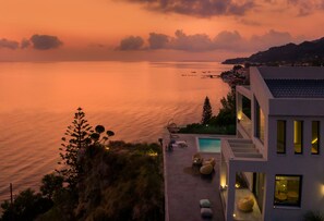 Uitzicht op het water