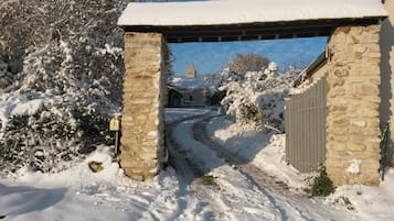 Entrée de l’hébergement