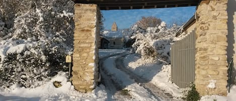 Entrée de l’hébergement