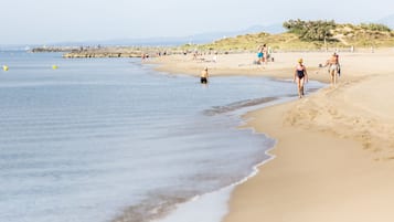 Tæt på stranden