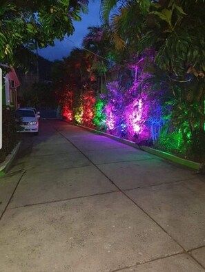 Entrée de l’hébergement