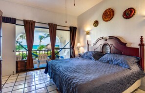 2 bedrooms, in-room safe, iron/ironing board, WiFi