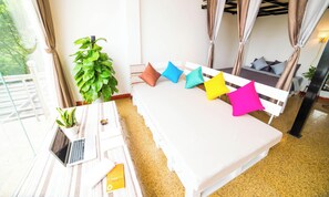 1 dormitorio, caja fuerte, tabla de planchar con plancha y wifi