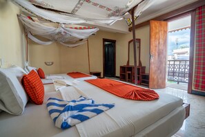 Family Room, Connecting Rooms | In-room safe, blackout drapes, iron/ironing board, free WiFi - Stonetown View Inn (Zanzibar Town)