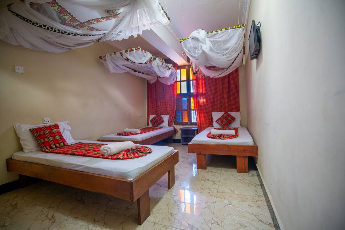 In-room safe, blackout drapes, iron/ironing board (on request)