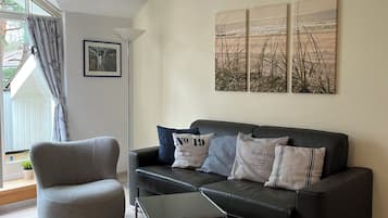 Televisión, mesa de ping pong, libros