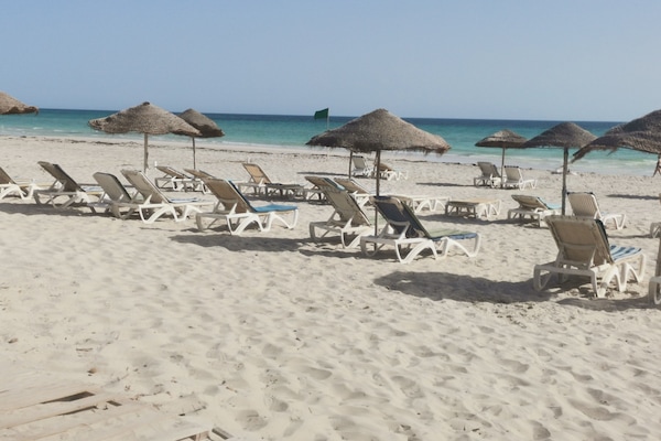 Private beach nearby