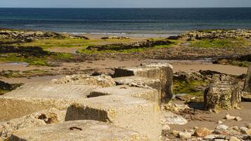 Beach nearby, white sand