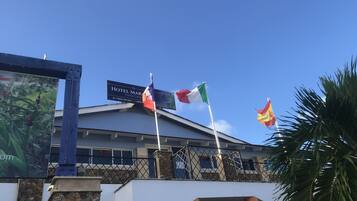 Fachada del alojamiento