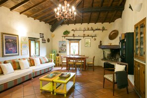 TV, fireplace, DVD player, table tennis