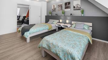 2 Schlafzimmer, Bügeleisen/Bügelbrett, Reisekinderbett, kostenloses WLAN