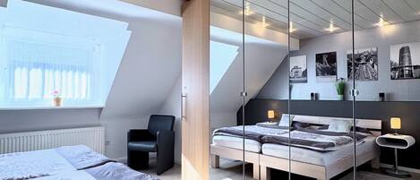 2 Schlafzimmer, Bügeleisen/Bügelbrett, Reisekinderbett, kostenloses WLAN