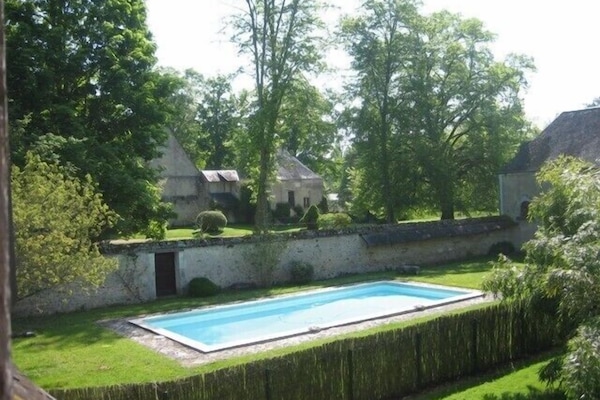 Una piscina riscaldata