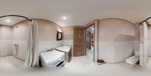 Comfort Apartment, 1 Bedroom, Non Smoking | Bathroom | Shower, rainfall showerhead, towels - Appartement au coeur de Gueliz (Marrakech)