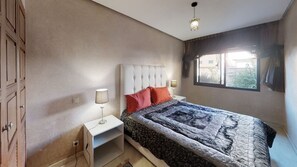 Comfort Apartment, 1 Bedroom, Non Smoking | 1 bedroom, blackout curtains, free cots/infant beds, rollaway beds - Appartement au coeur de Gueliz (Marrakech)