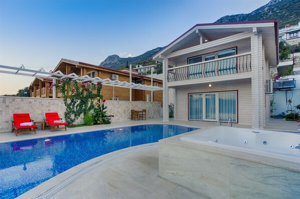 Fassade der Unterkunft