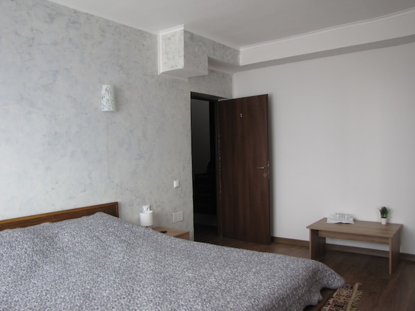 Standard Double Room, 1 Queen Bed, Non Smoking | Balcony view
