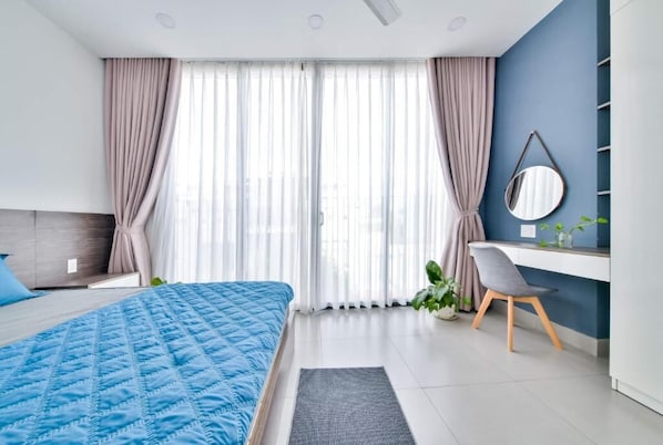 1 Schlafzimmer, Schreibtisch, schallisolierte Zimmer, kostenloses WLAN