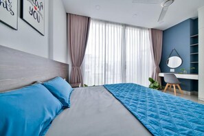 1 bedroom, desk, soundproofing, free WiFi - Proview house (Ho Chi Minh City)