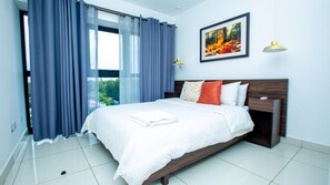 Individually decorated, individually furnished, blackout curtains - Embassy Gardens Premier Suites (Accra)