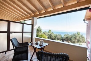 開放式客房, 海景 | 陽台