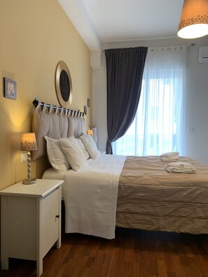 Chambre supérieure double, salle de bain attenante | Draps en coton égyptien, literie de qualité