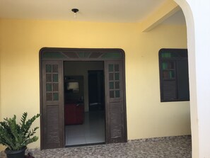 Detalhe da fachada