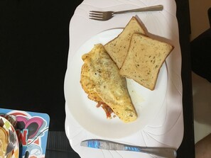 Breakfast for a fee