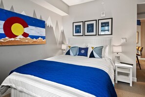 2 quartos, roupas de cama premium, ferros/tábuas de passar roupa