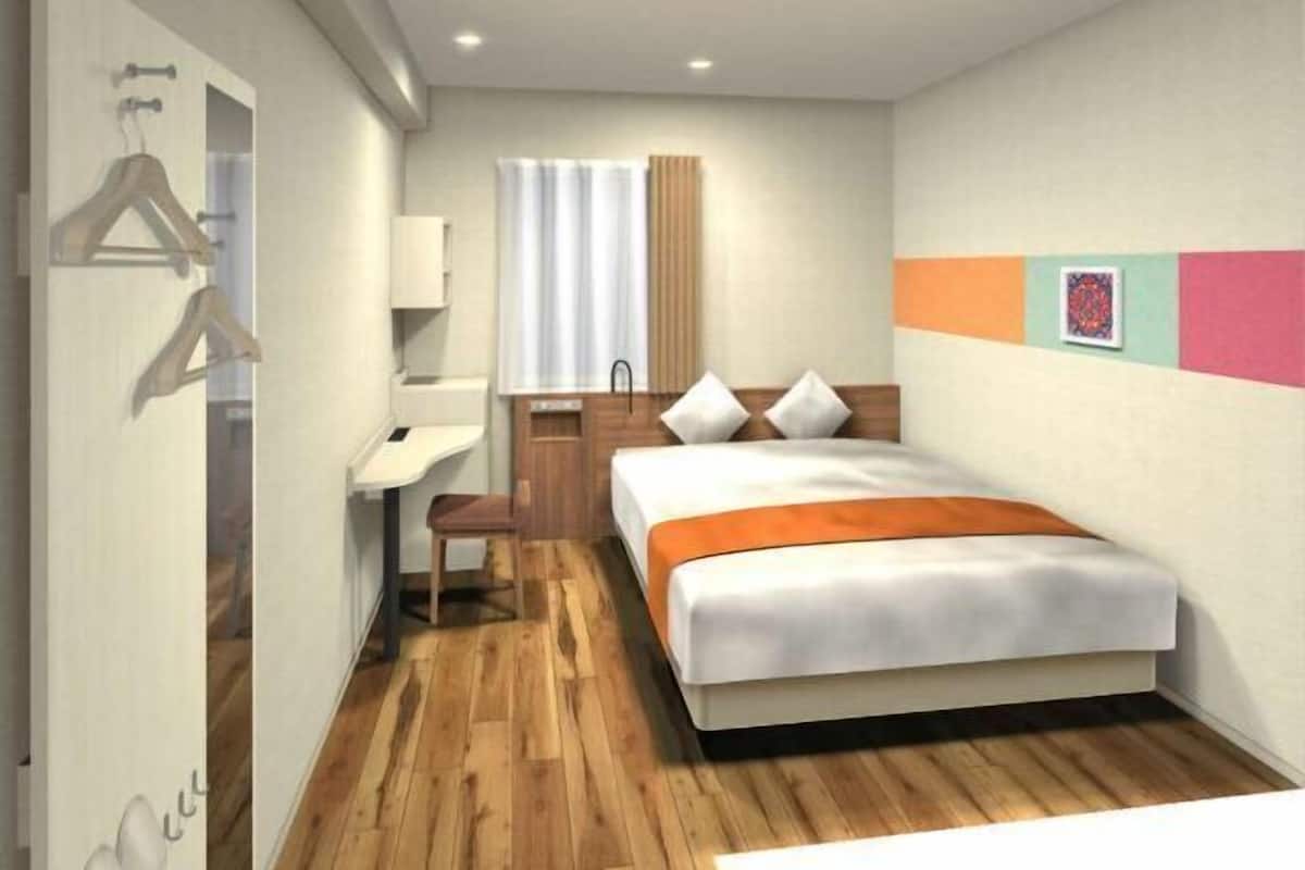 1 bedroom, desk, laptop workspace, iron/ironing board