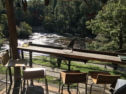 Blueridge Castaway -mökit Toccoa-joella